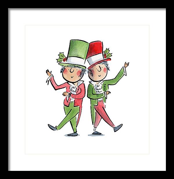 Victorian Christmas - Framed Print