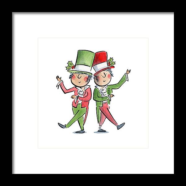 Victorian Christmas - Framed Print