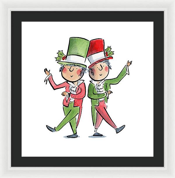 Victorian Christmas - Framed Print