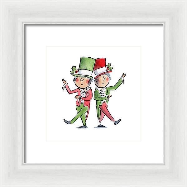 Victorian Christmas - Framed Print