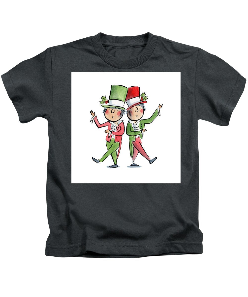 Victorian Christmas - Kids T-Shirt
