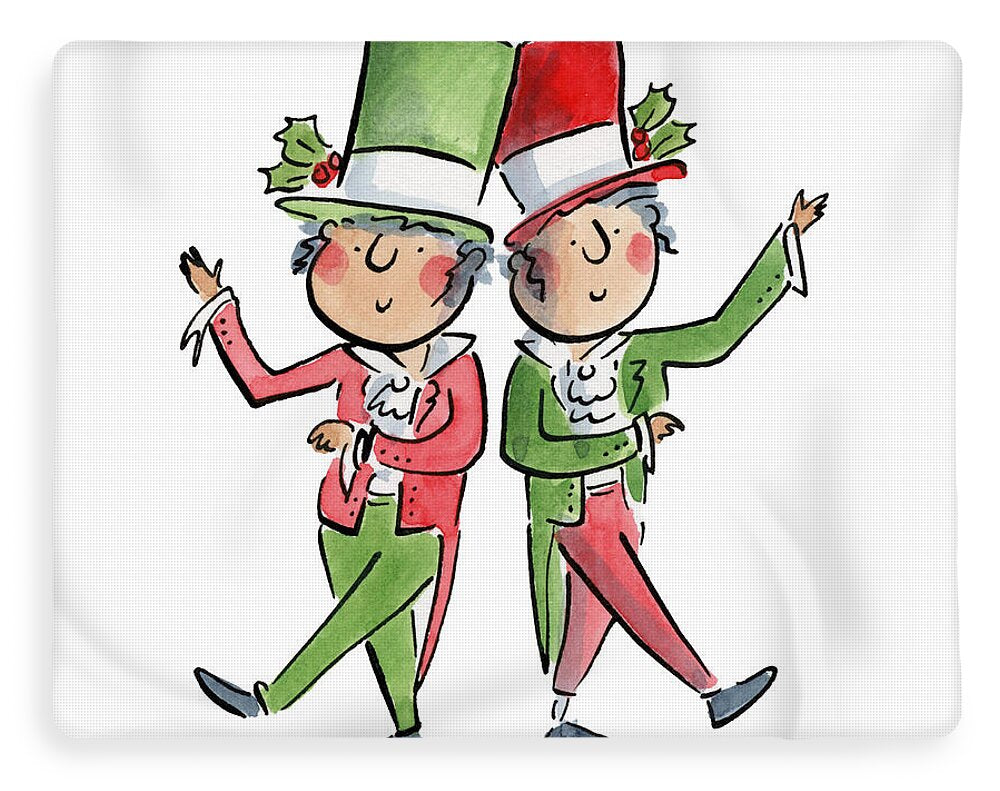 Victorian Christmas - Blanket