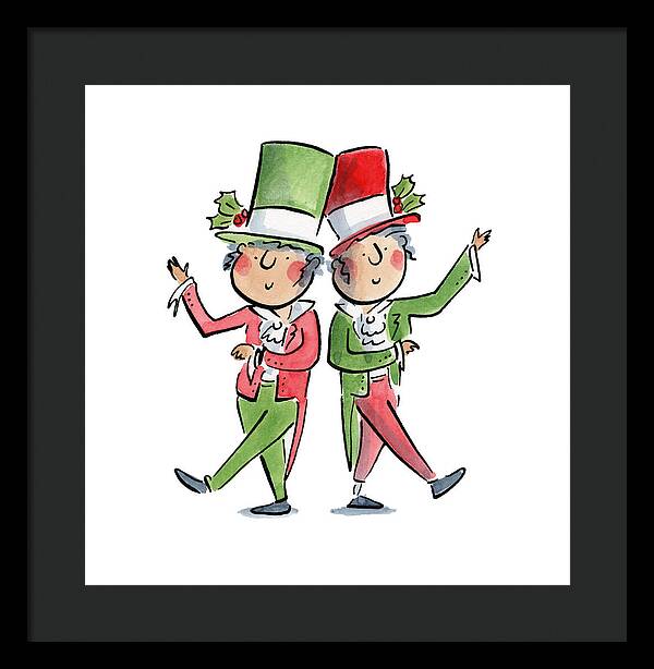 Victorian Christmas - Framed Print