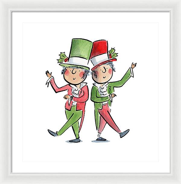 Victorian Christmas - Framed Print