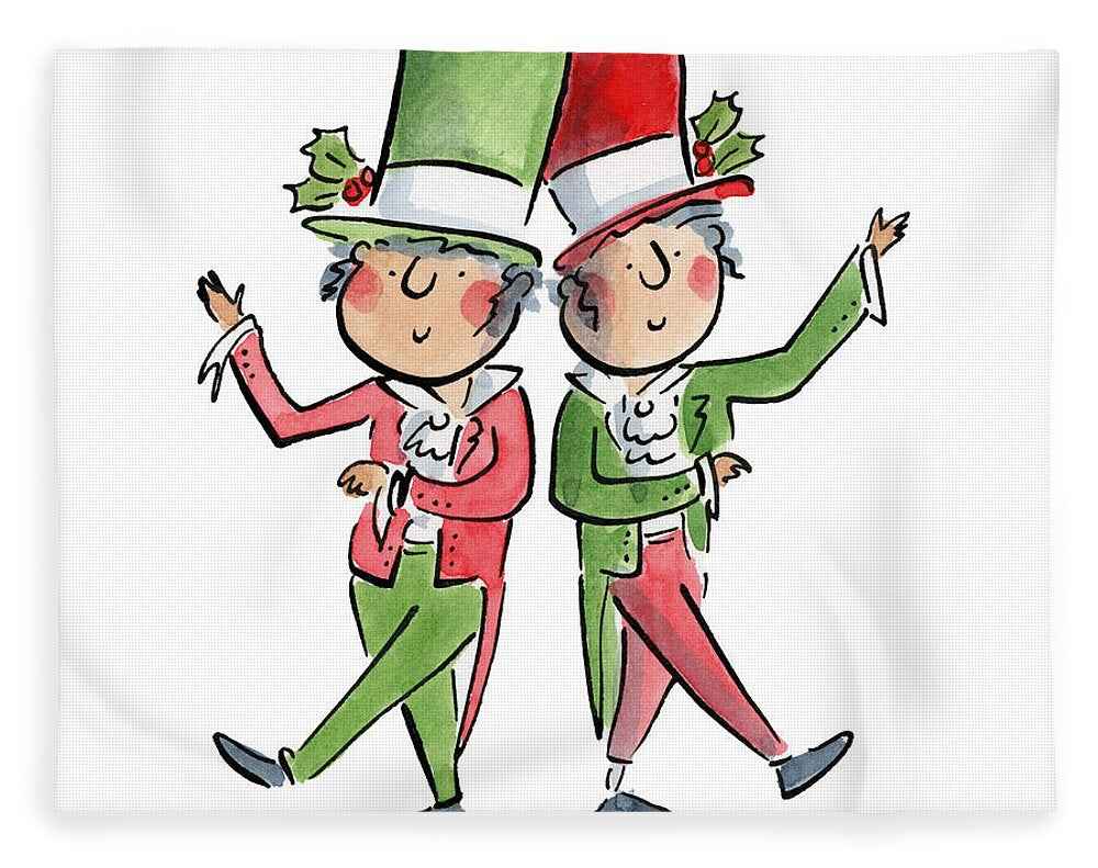 Victorian Christmas - Blanket