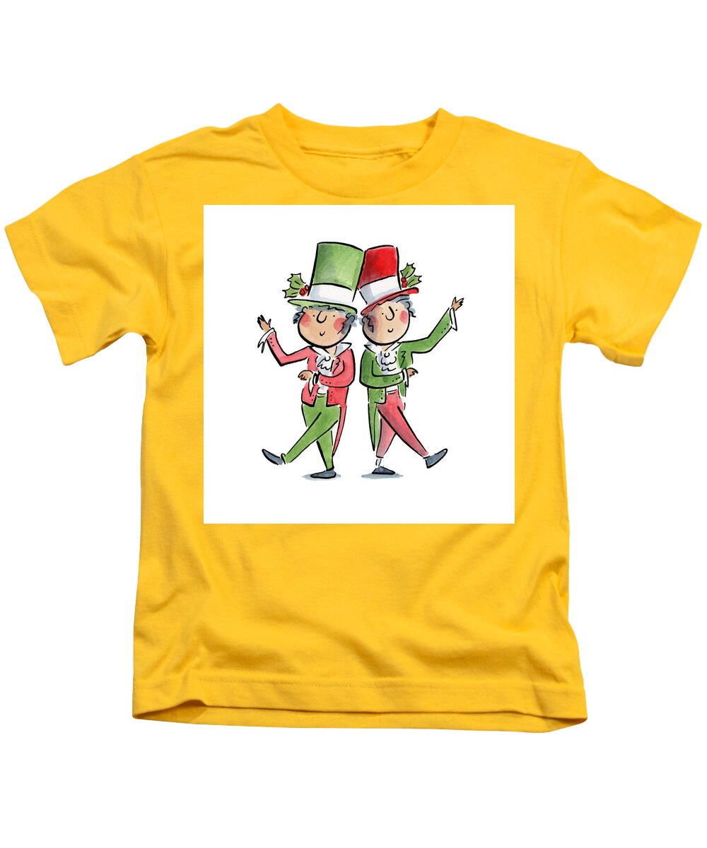 Victorian Christmas - Kids T-Shirt