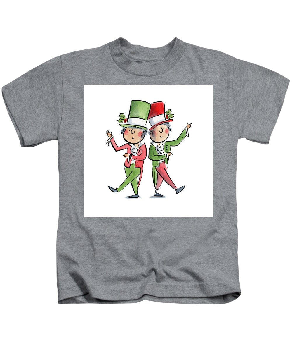 Victorian Christmas - Kids T-Shirt