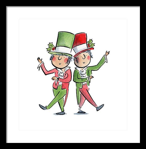 Victorian Christmas - Framed Print