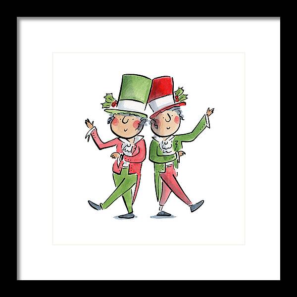 Victorian Christmas - Framed Print