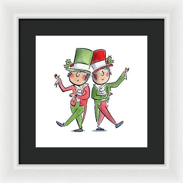 Victorian Christmas - Framed Print