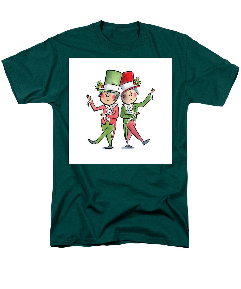 Victorian Christmas - Men's T-Shirt  (Regular Fit)