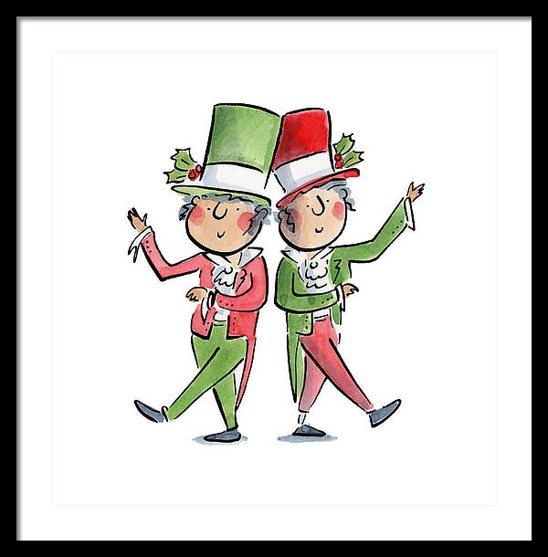 Victorian Christmas - Framed Print