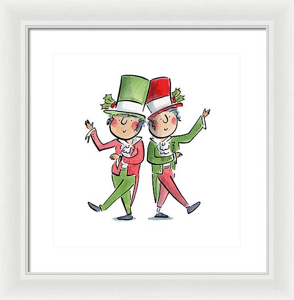 Victorian Christmas - Framed Print