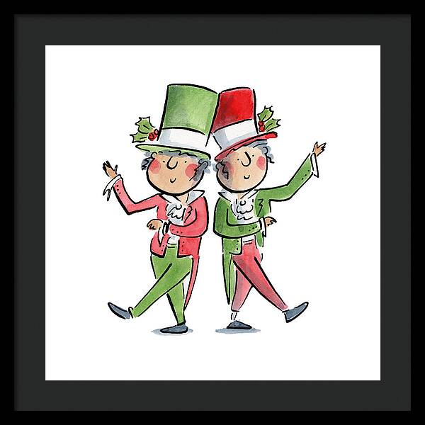 Victorian Christmas - Framed Print