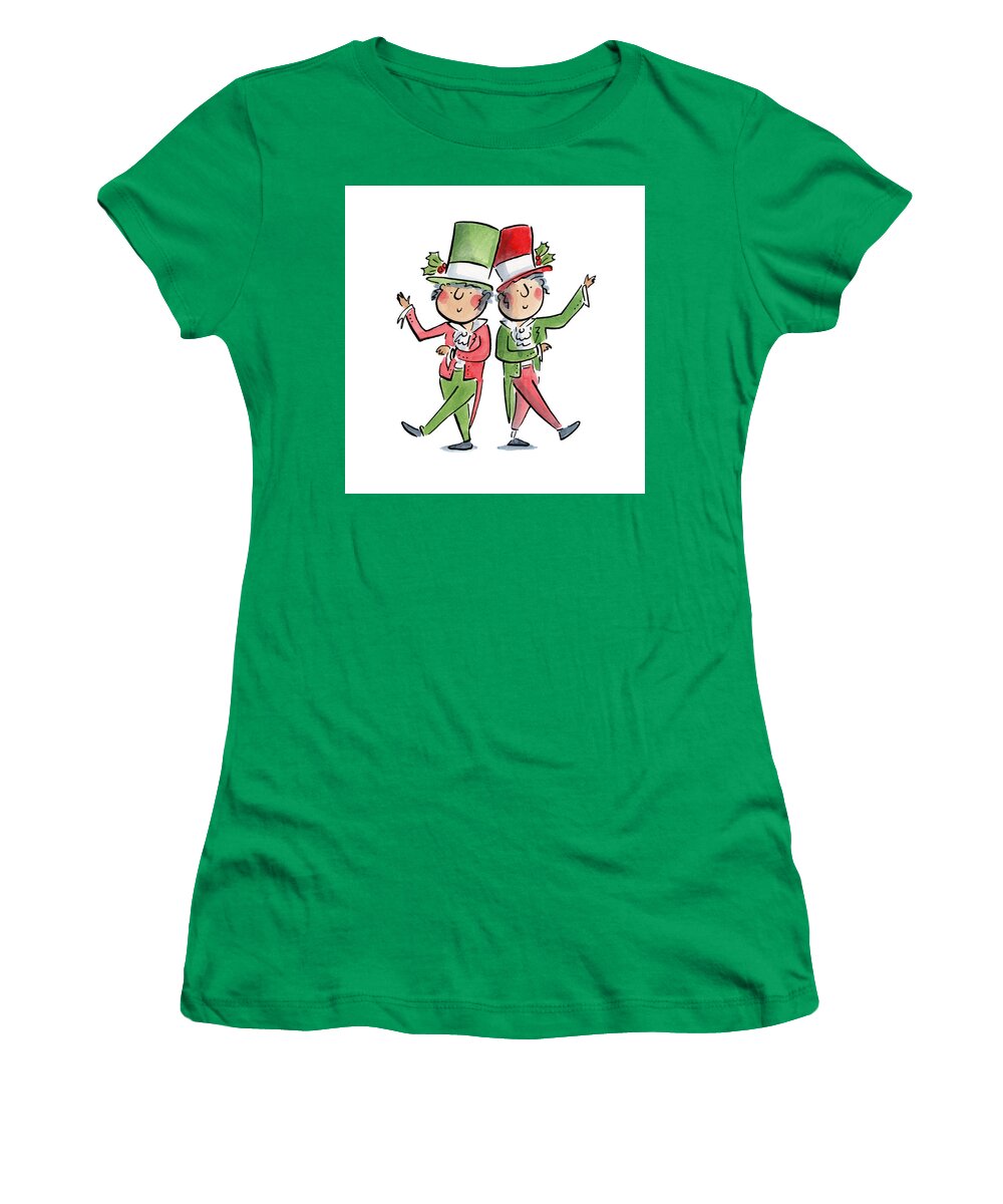 Victorian Christmas - Women's T-Shirt