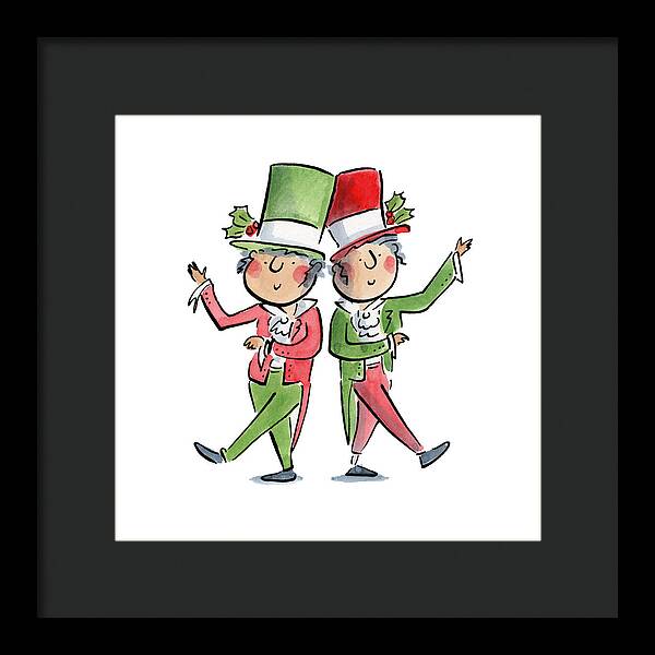 Victorian Christmas - Framed Print