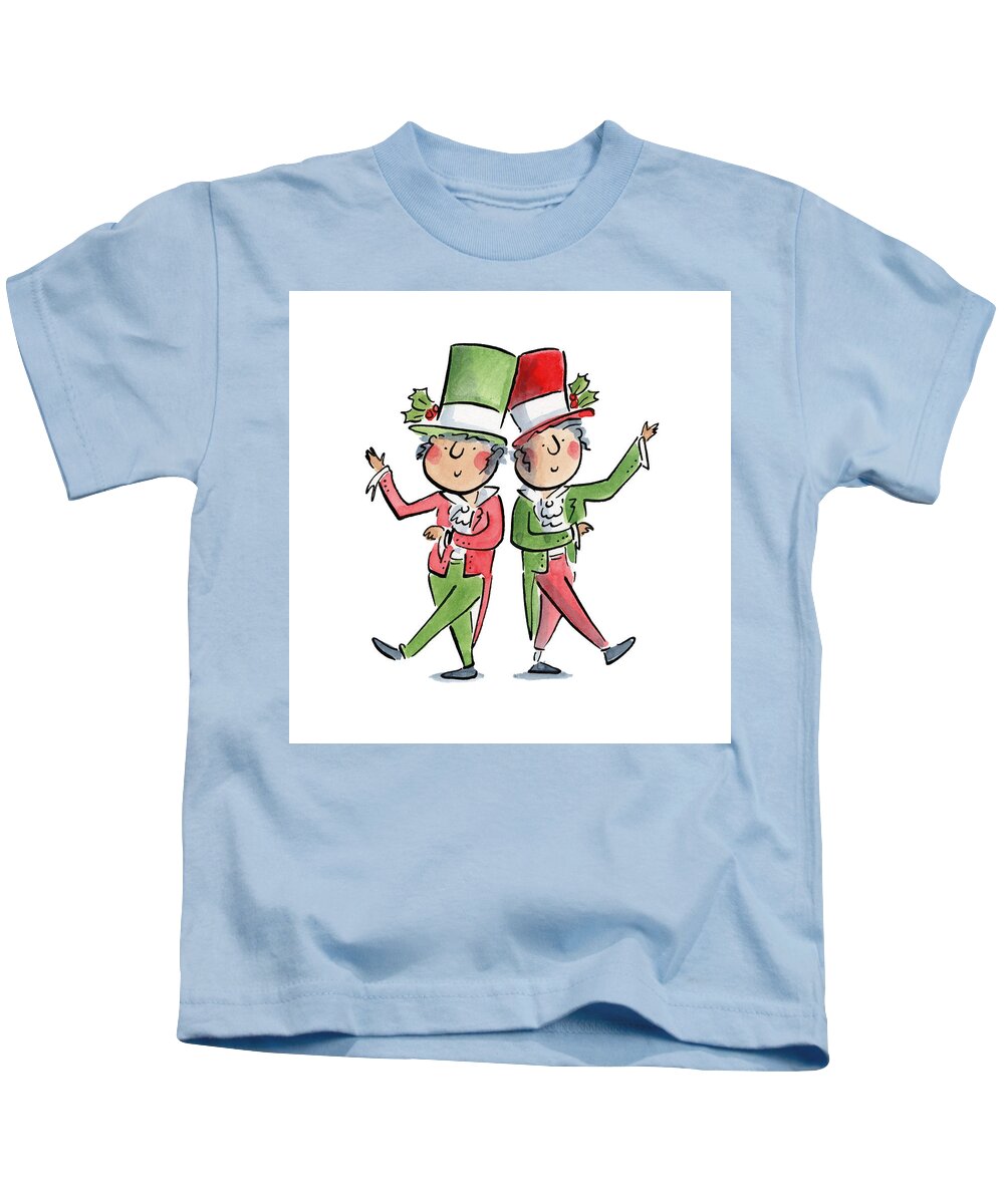 Victorian Christmas - Kids T-Shirt