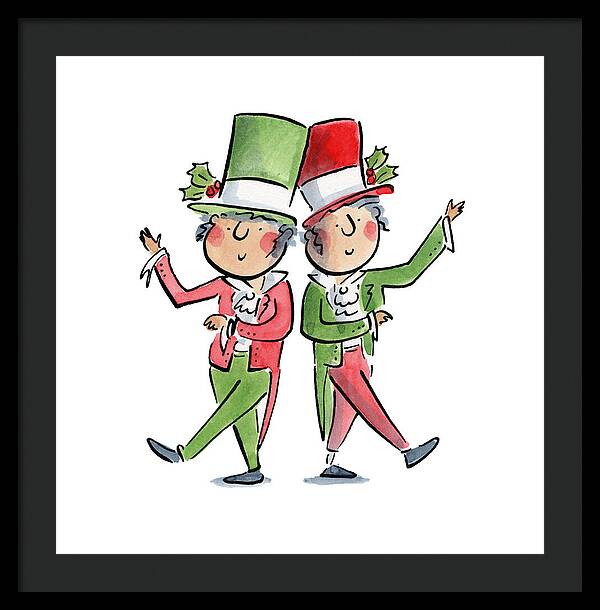 Victorian Christmas - Framed Print