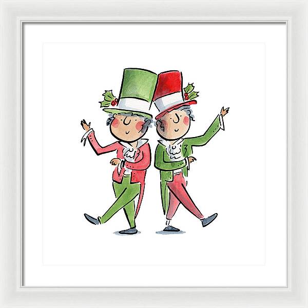 Victorian Christmas - Framed Print