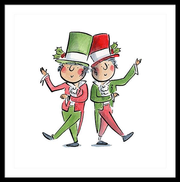 Victorian Christmas - Framed Print