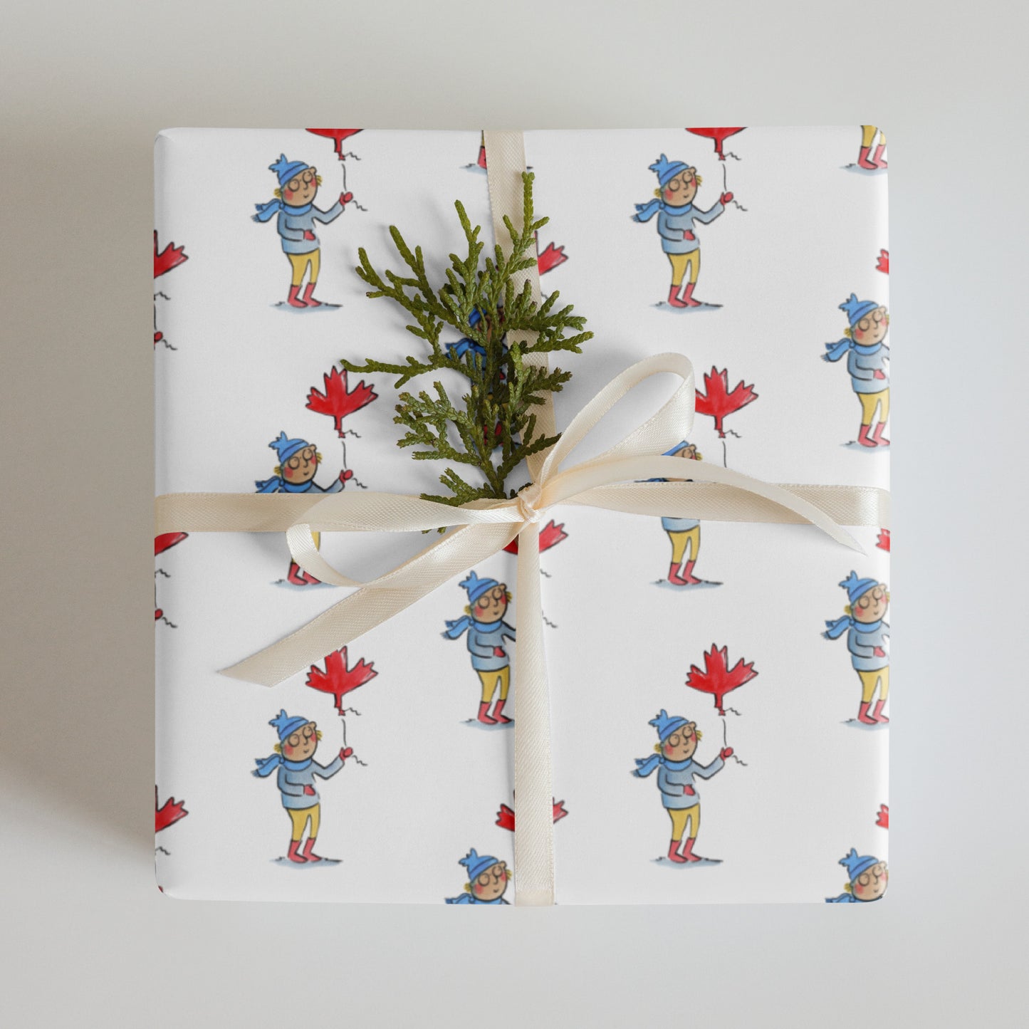 Canadians Illustration by Rosie Brooks Wrapping paper sheets